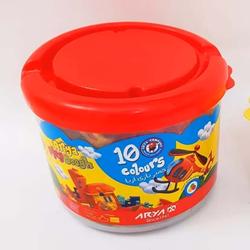 خمیر بازی ده رنگ آریا سطلی