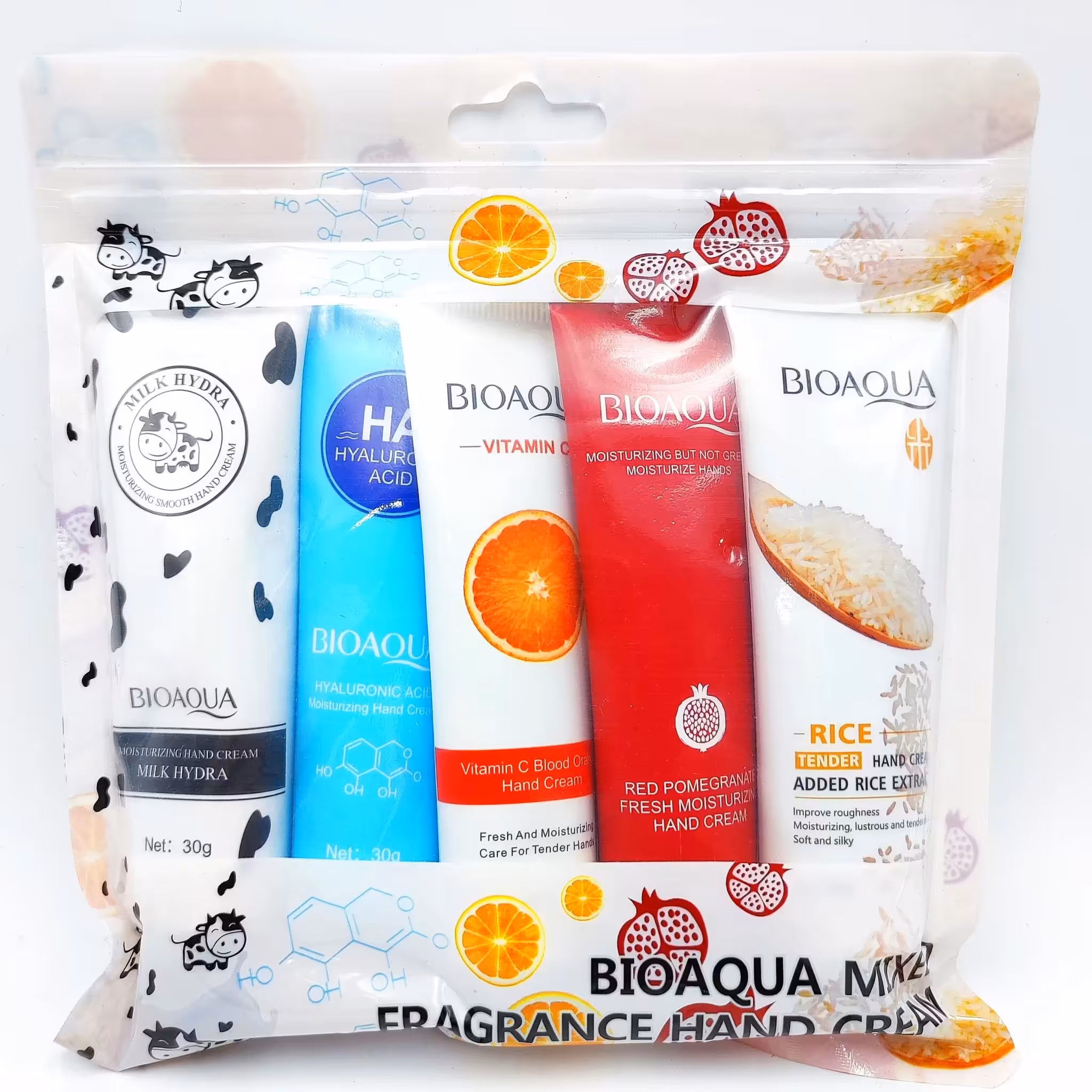 کرم مرطوب کننده دست بیوآکوا بسته پنج عددی آرایشی چترا