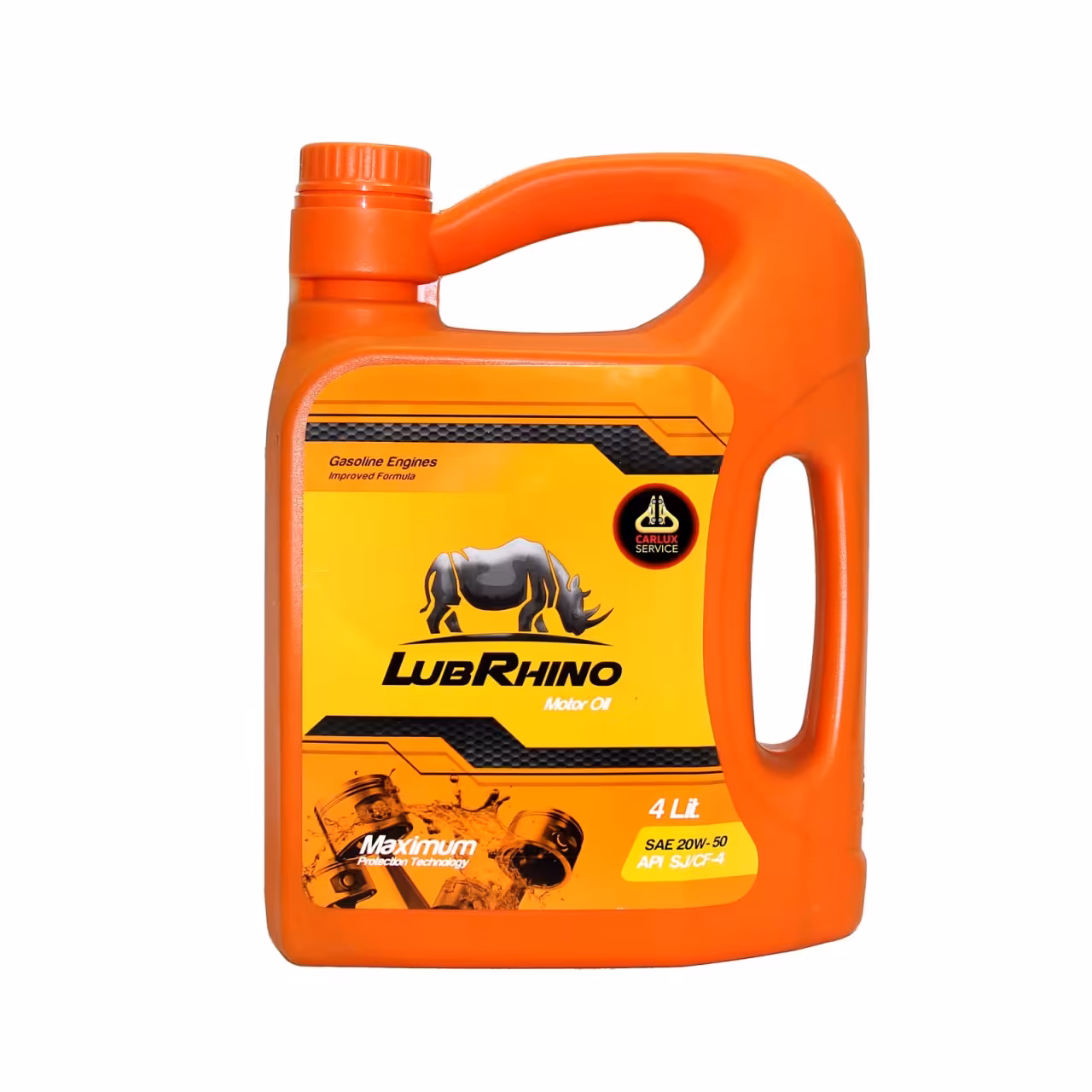 روغن موتور خودرو نیمه سینتتیک sj 20w50 لوبرینو 4 لیتری