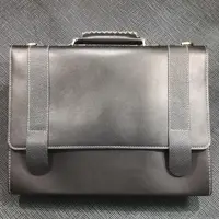 کیف سناتوری مشکی چرم طبیعی