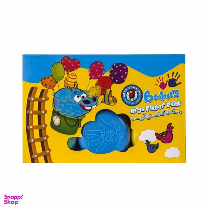 رنگ انگشتی 6 رنگ آریا (Arya) کد 7003