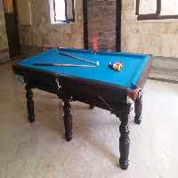 میز بیلیارد پایه رایلی مدل dark brown