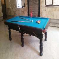 میز بیلیارد پایه رایلی مدل dark brown