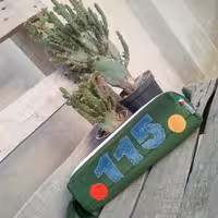 جامدادی پارچه ای با طرح گل