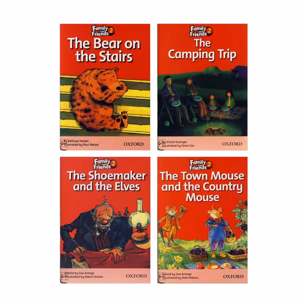 کتاب Readers family and friends 2 اثر جمعی از نویسندگان انتشارات کتاب ما 4 جلدی