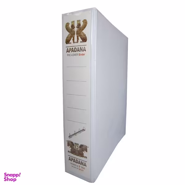 کلاسور کاوردار 4 حلقه سایز 7/5 آپادانا مدلP-104