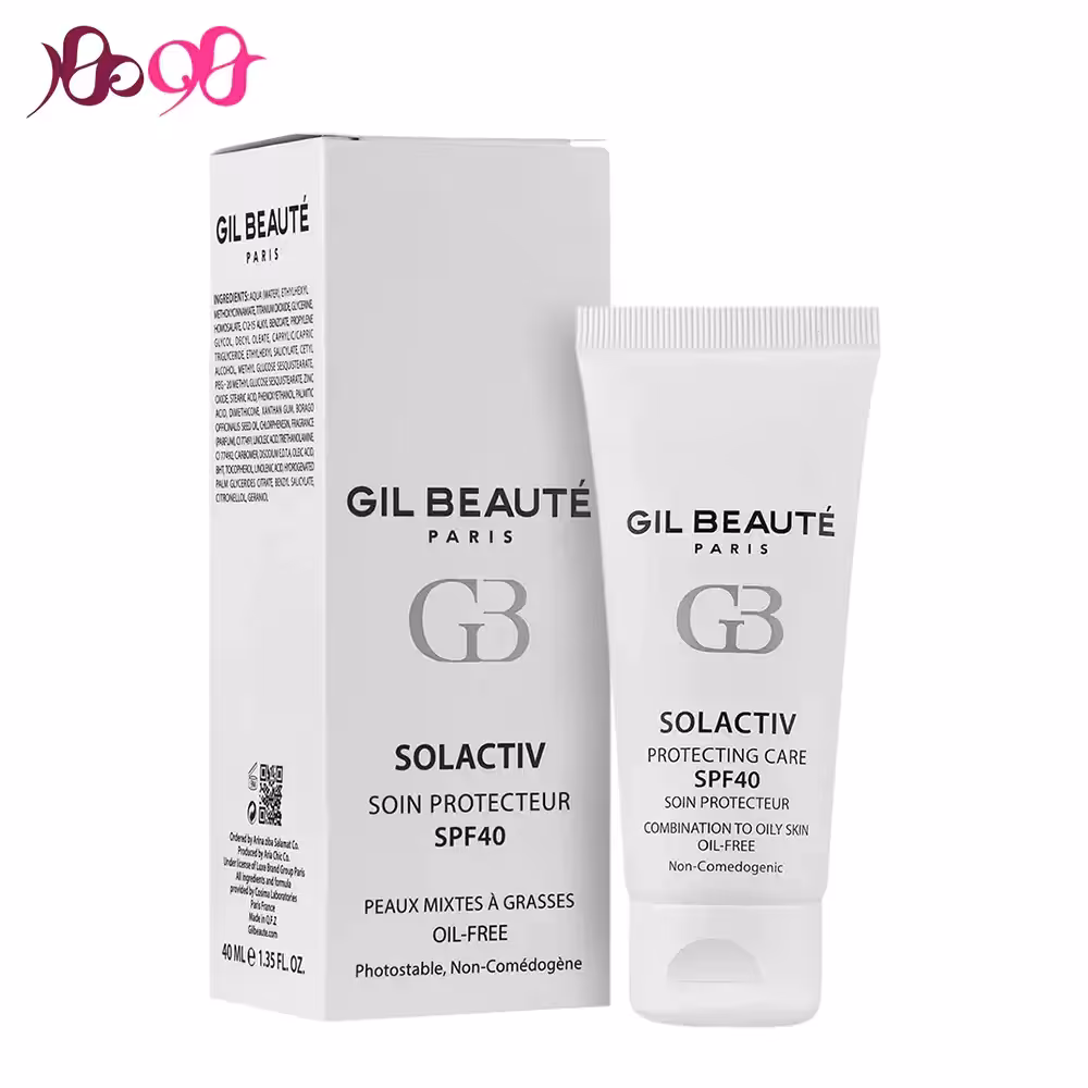 کرم ضد آفتاب ژیل بوته پوست چرب و مختلط SPF40