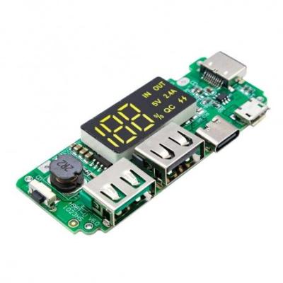 مجموعه 2 عددی ماژول ساخت پاوربانک دارای نمایشگر H961