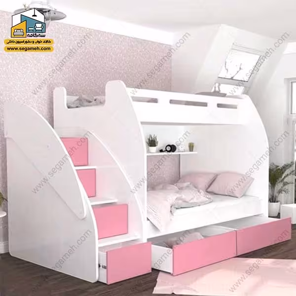 تخت خواب دو طبقه BTDP114