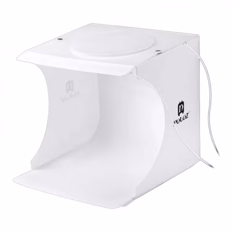 خیمه پلوز ال ای دی دار Puluz 40×40 2xLEDs Light Tent
