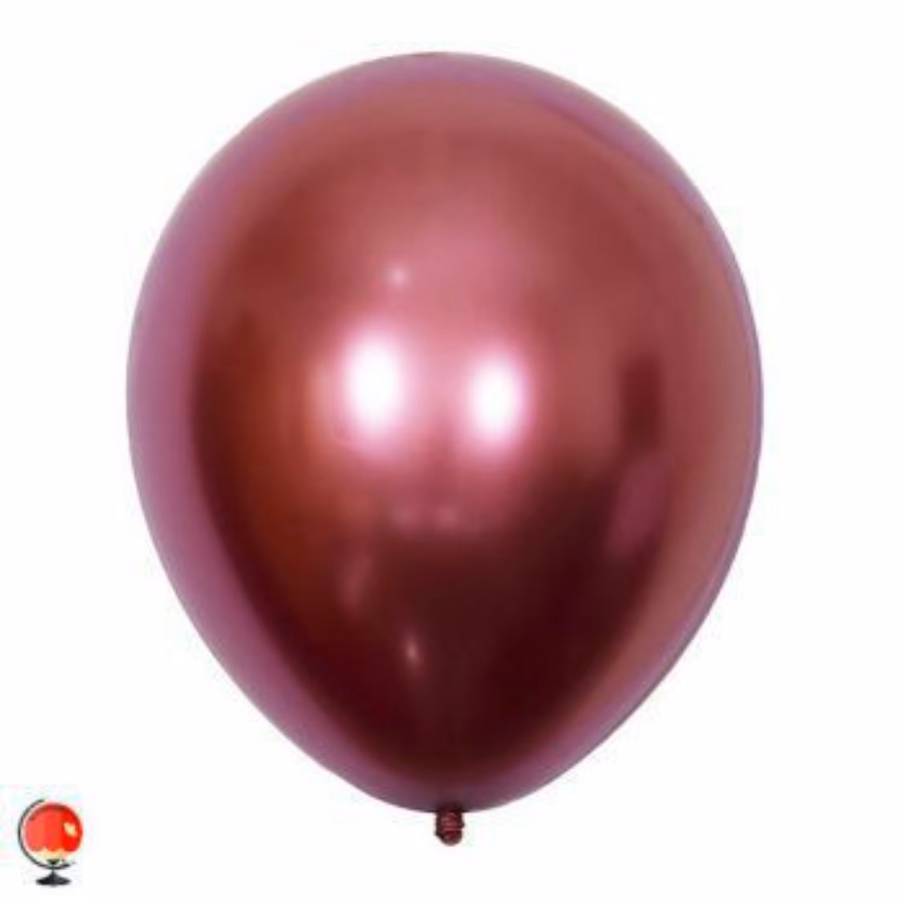 بادکنک کروم صورتی 12 اینچ