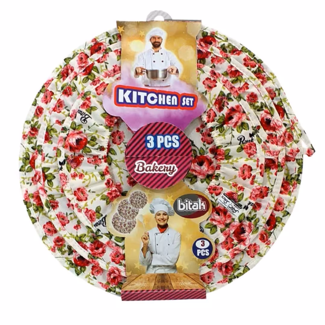 سرویس دمکنی 3 تایی نسوز  (دمکش) 