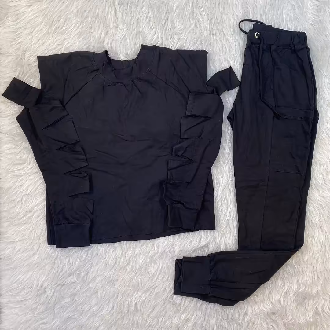 ست اسپورت تیشرت شلوار زنانه دخترانه خاص لاکچری ( قبل از سفترش موجودی گرفته شود)