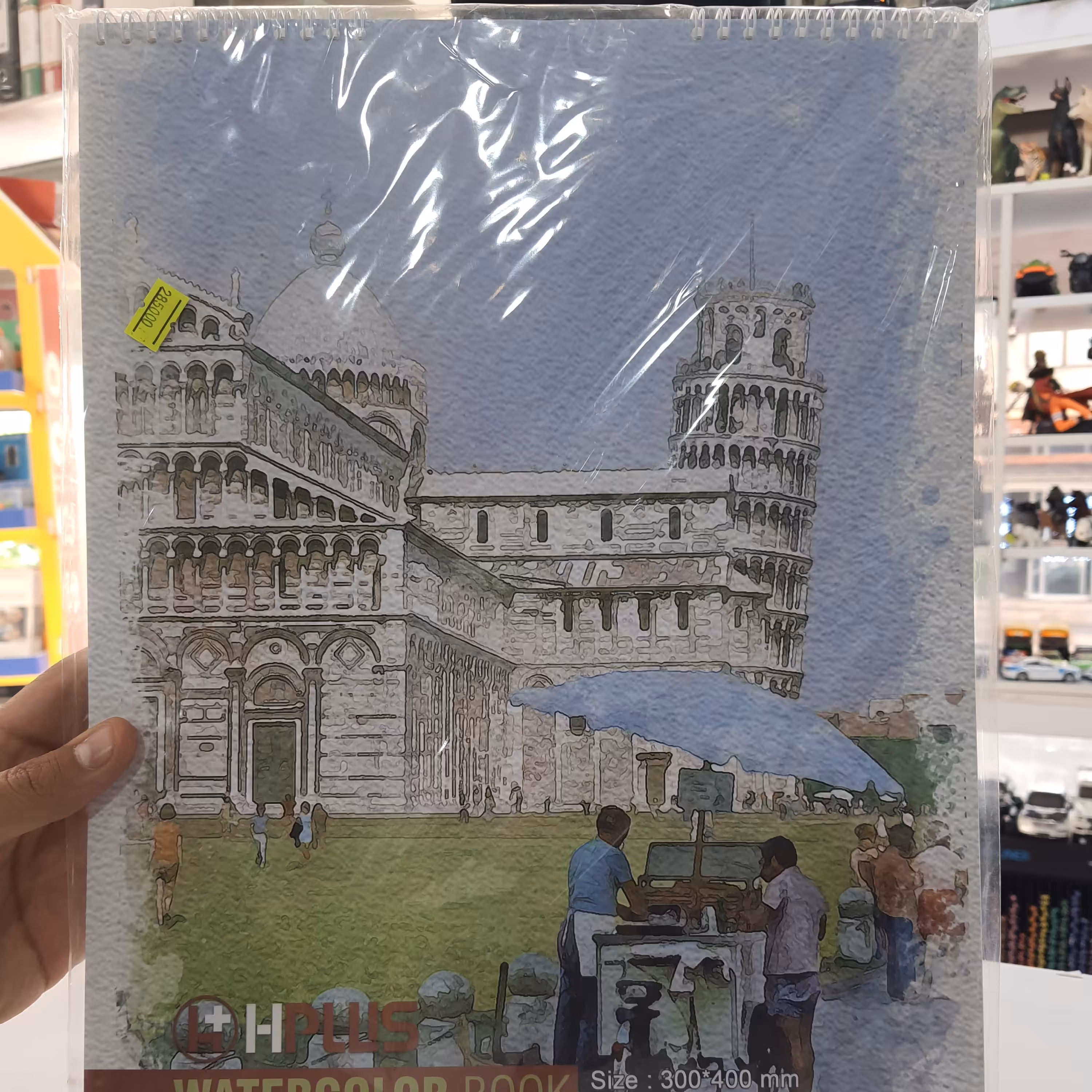 دفتر آبرنگ سایز a4