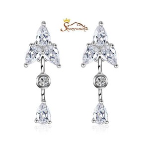 گوشواره کریستال اشک 7919