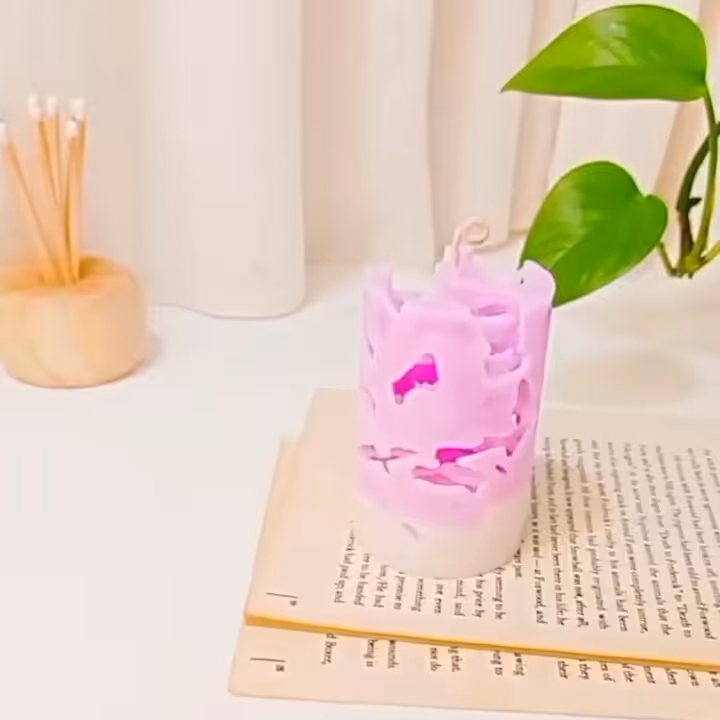 شمع استوانه دایره یخی