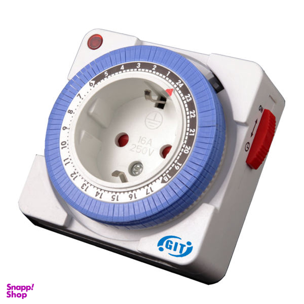 پریز تایمری 24 ساعته برند GIT مدل T103