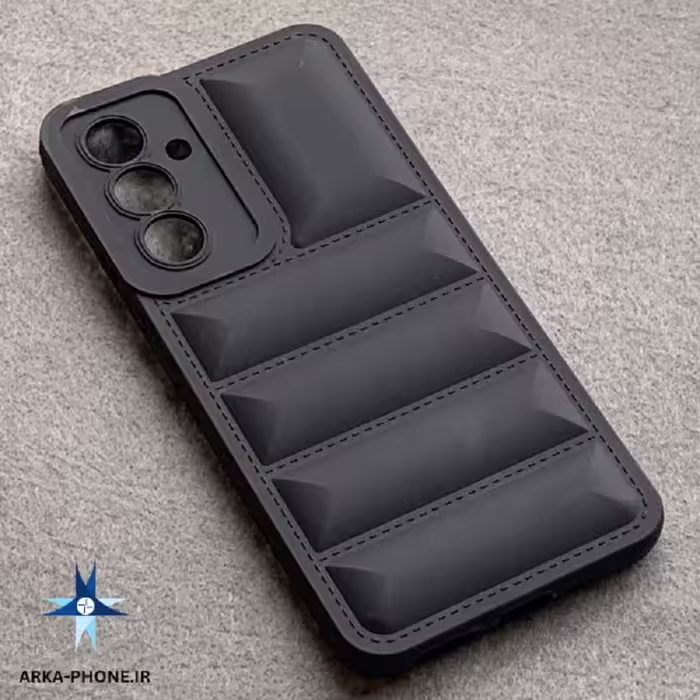 قاب گوشی Galaxy A54 سامسونگ سیلیکونی ژله ای پافر محافظ لنز دار