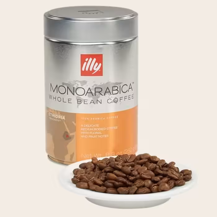 دانه قهوه مونو عربیکا اتیوپی ایلی 250 گرم