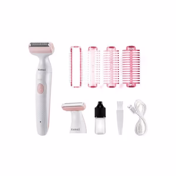 خرید و قیمت ماشین اصلاح موی بدن بانوان کیمی مدل KM-113 - کی ام کالا