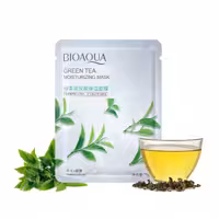 ماسک صورت ورقه ای چای سبز بیوآکوا BIOAQUA 