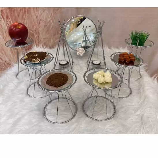 هفت سین طرح میز چتری 
جنس فلز آبکاری پرداخت شده


هزینه ارسال به عهده مشتری وپس کرایه