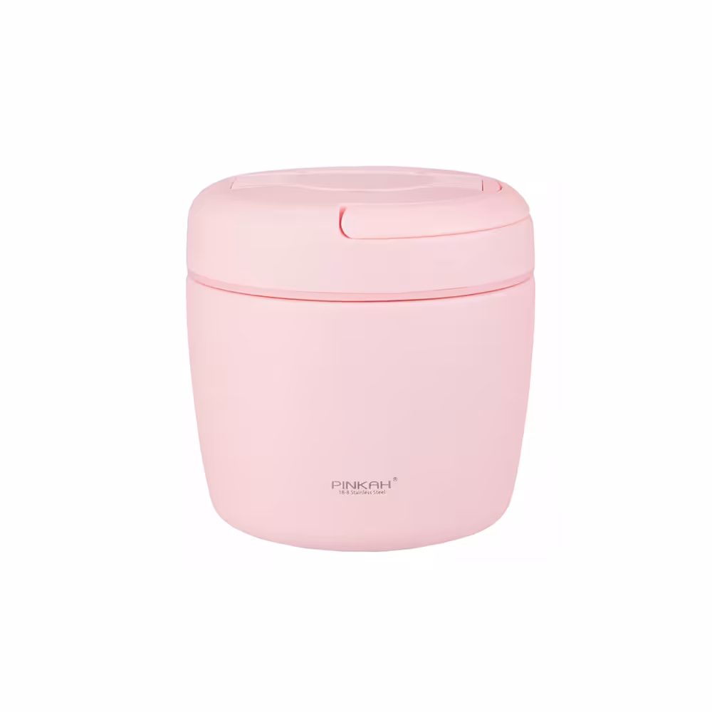 فلاسک غذا استیل قاشق دار 970 میلی لیتر پینکا Pinkah