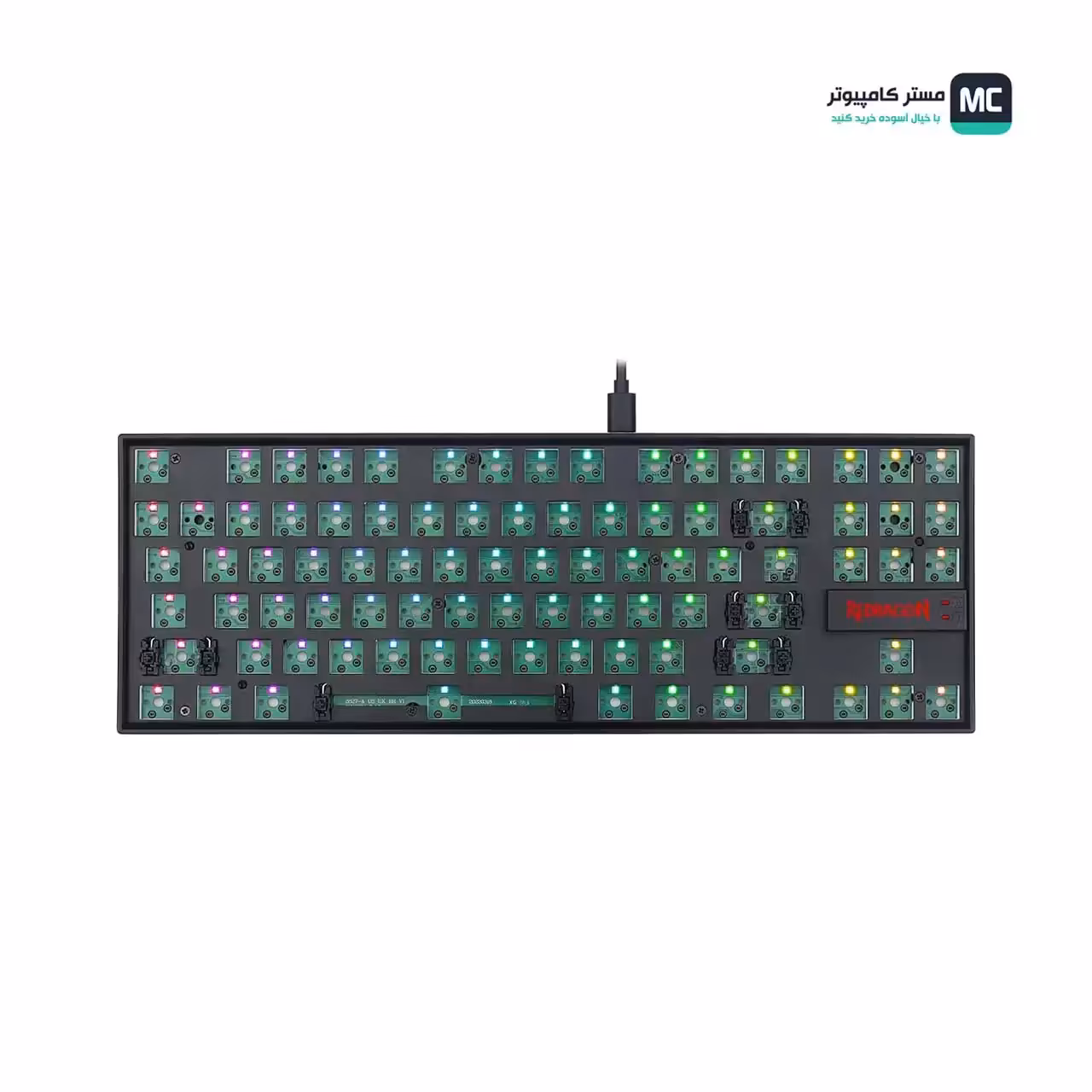 قیمت و خرید کیت صفحه کلید مکانیکال 80 درصد ردراگون BBK552