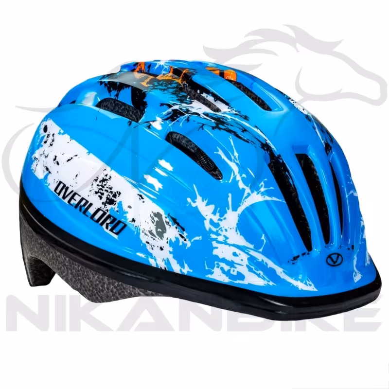 کلاه ایمنی دوچرخه اورلورد مدل HB 6-2 آبی کد 1301242