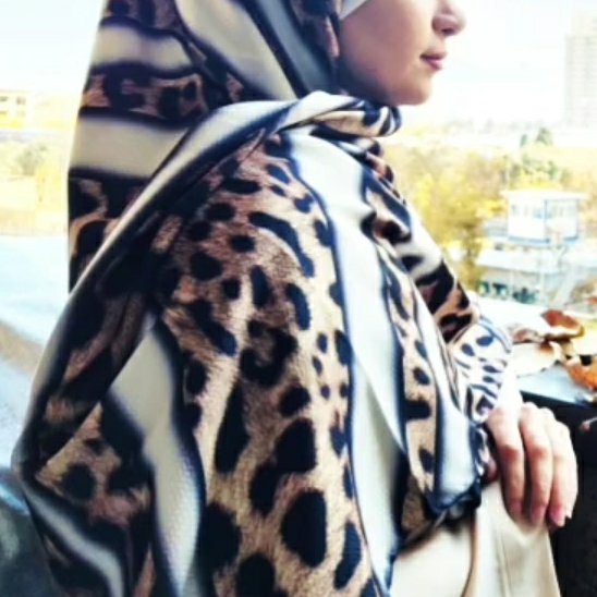 روسری پلنگی