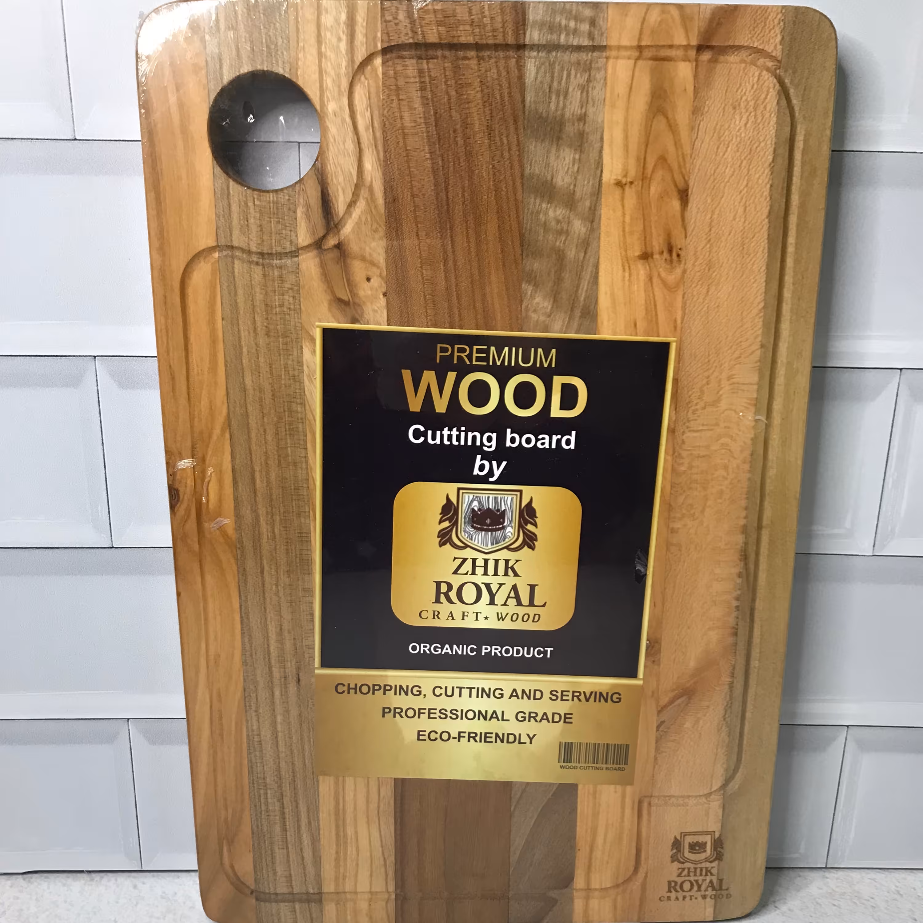 تخت گوشت بلوط سایز بزرگ