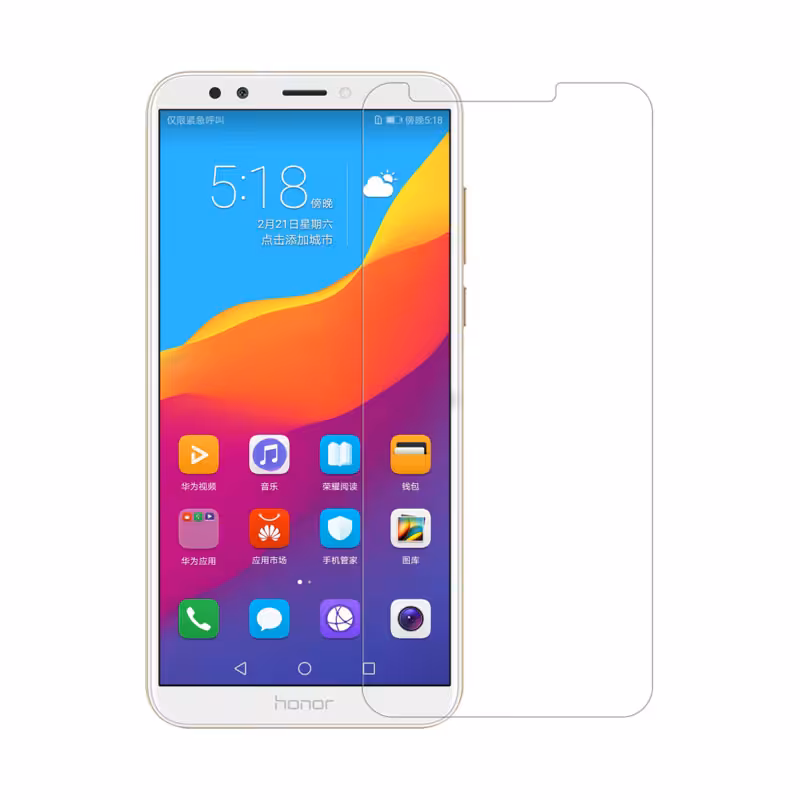 گلس محافظ صفحه نمایش شیشه ای آنر Honor 7x