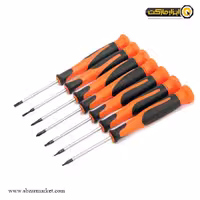 ست پیچ گوشتی ساعتی کندو 7 عددی مدل 20538