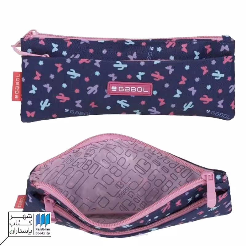 جامدادی دو زیپ باریک Butterfly 228829099 گابل gabol