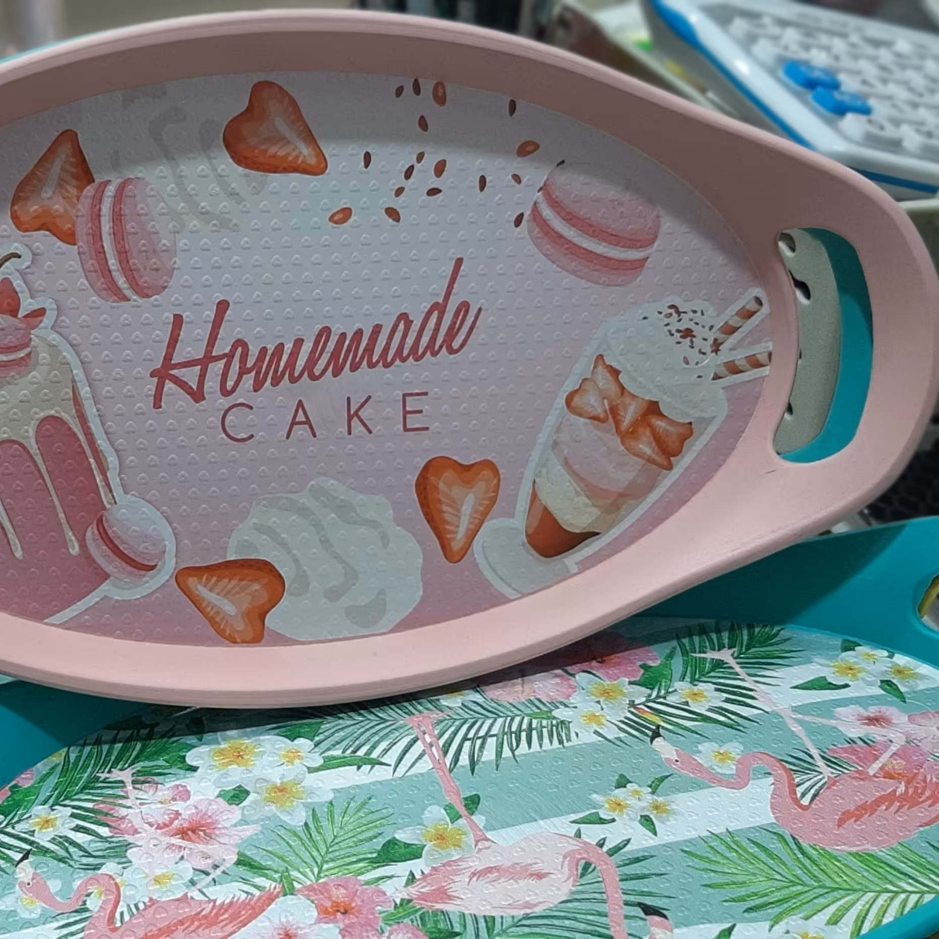 سینی پلاستیکی طرحدار 