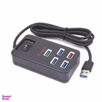 هاب پنج پورت USB3.0 و USB2.0 نووا مدل X800