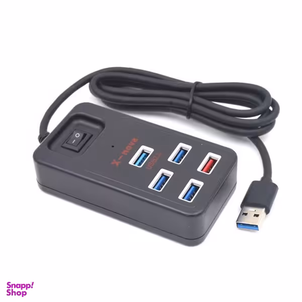 هاب پنج پورت USB3.0 و USB2.0 نووا مدل X800