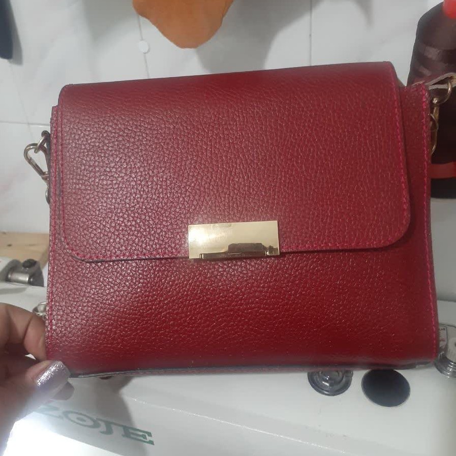 کیف چرم طبیعی فلوتر زنانه