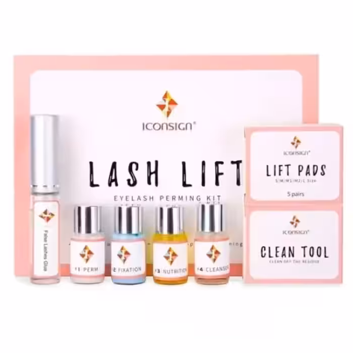 پک لیفت مژه و ابرو آیکون ساین مدل لش لیفت