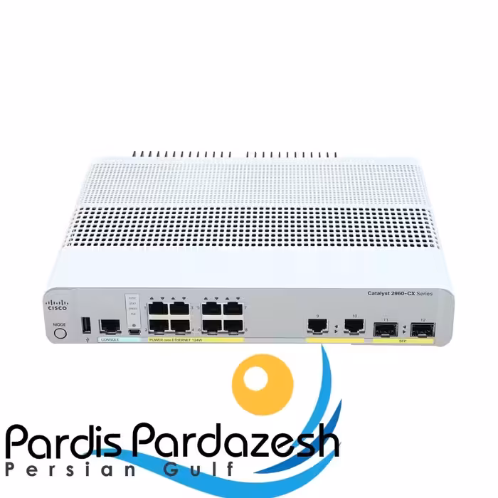 سوئیچ سیسکو مدل WS-C2960CX-8PC-Lسوئیچ سیسکو مدل WS-C2960CX-8PC-L