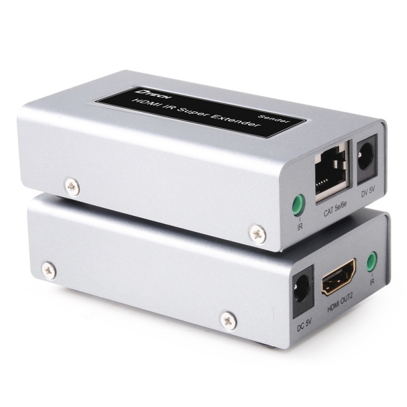 اکستندر HDMI IR دی تک مدل دی تی 7009 آی تا طول 60 متر