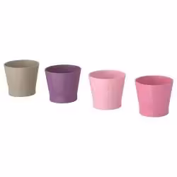 گلدان ایکیا  مدل PAPAJA  طوسی