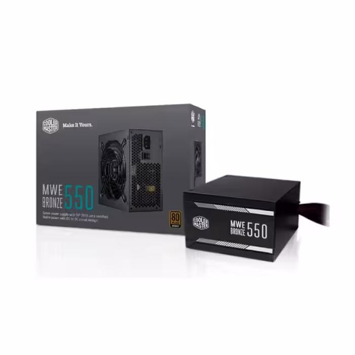 پاور کولر مستر 550 وات مدل Cooler Master MWE Bronze 550w