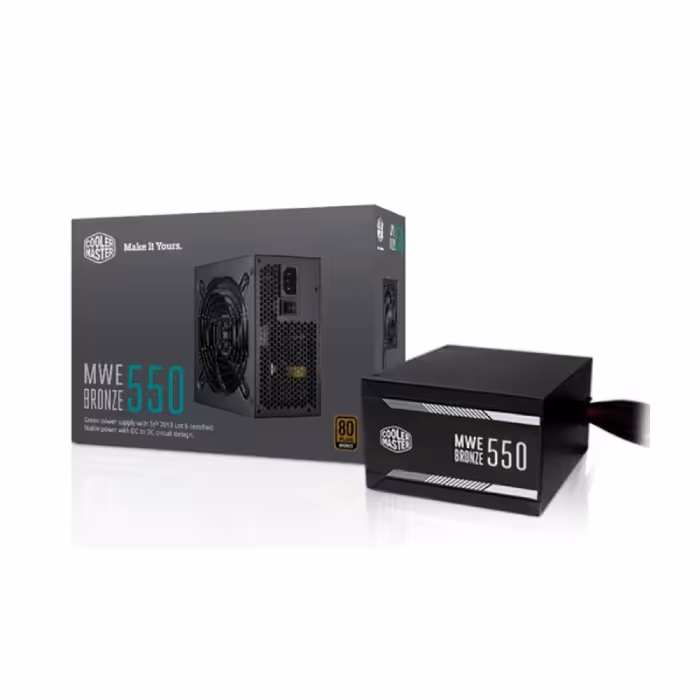 پاور کولر مستر 550 وات مدل Cooler Master MWE Bronze 550w