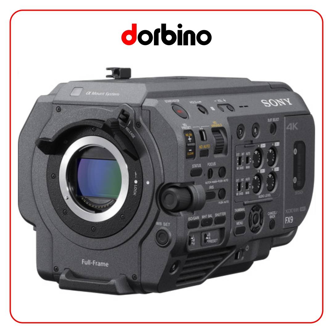 دوربین سینمایی فول فریم سونی Sony PXW-FX9 XDCAM 6K Full-Frame Camera System (Body Only) - فروشگاه دوربین دوربینو