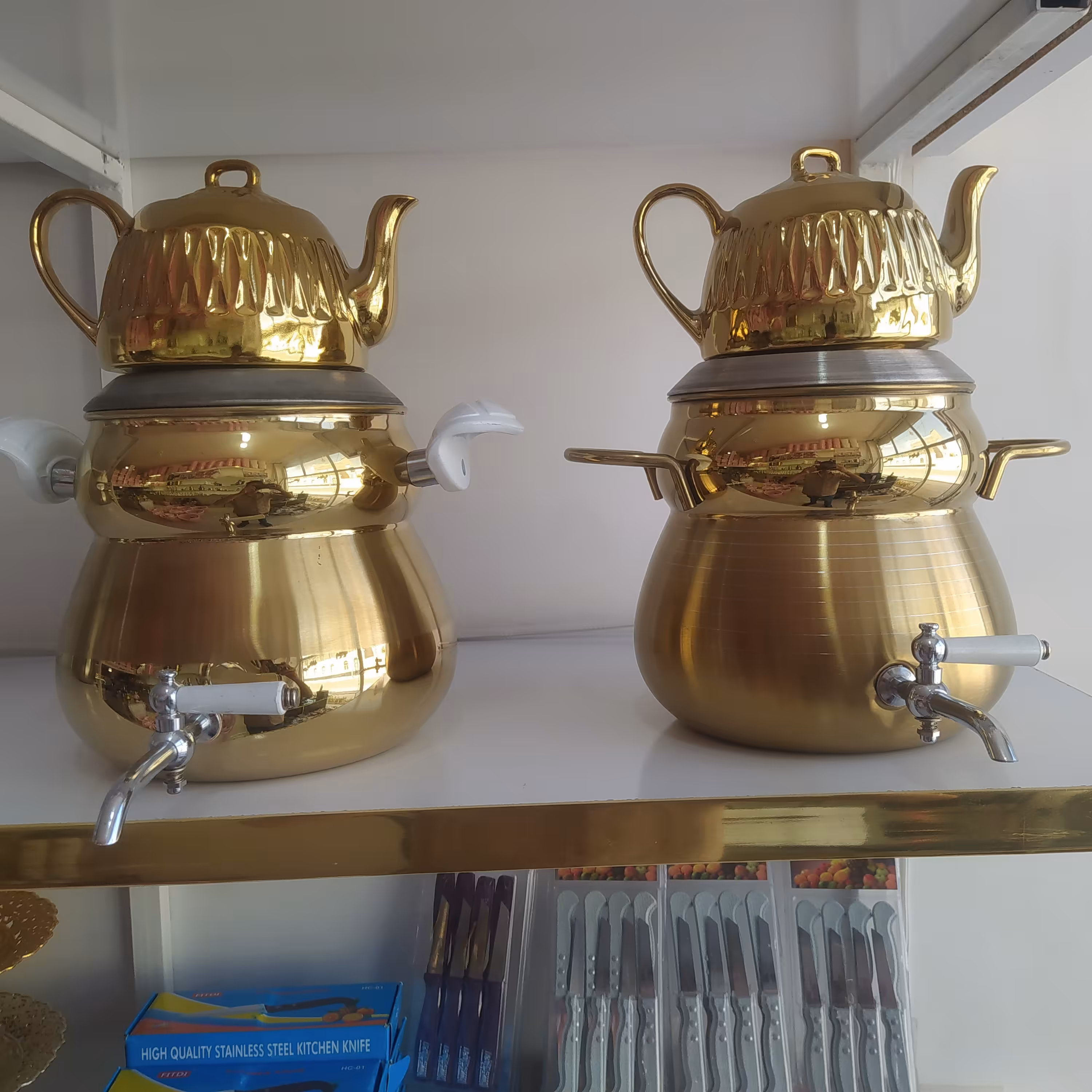 کتری قوری طلایی مارکtitil