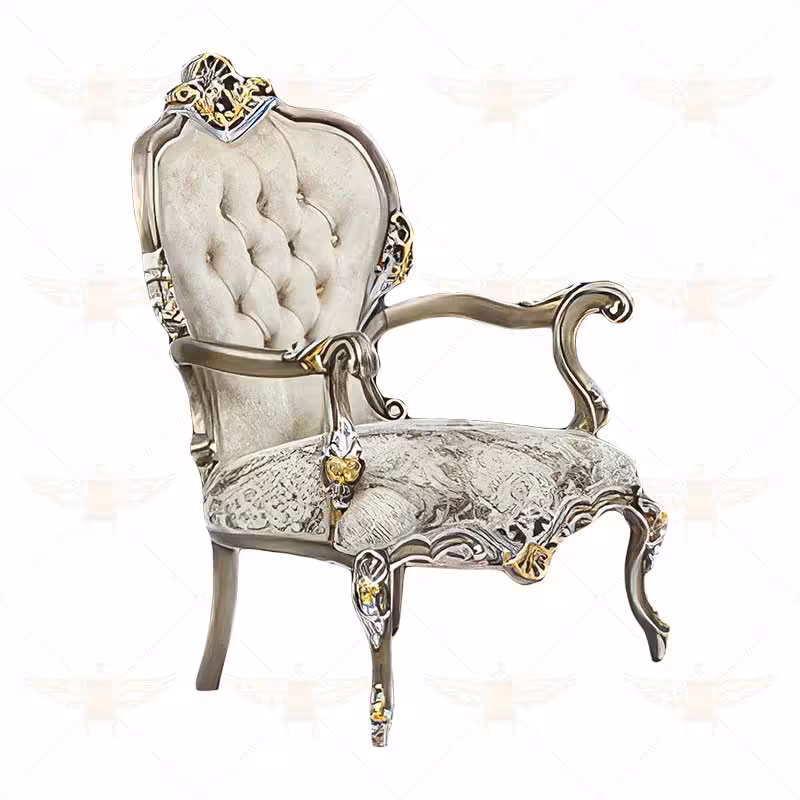 مبل سلطنتی تک نفره دیاموند