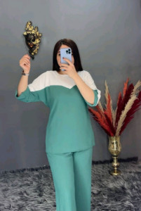 ست گندم شومیزو شلوار
