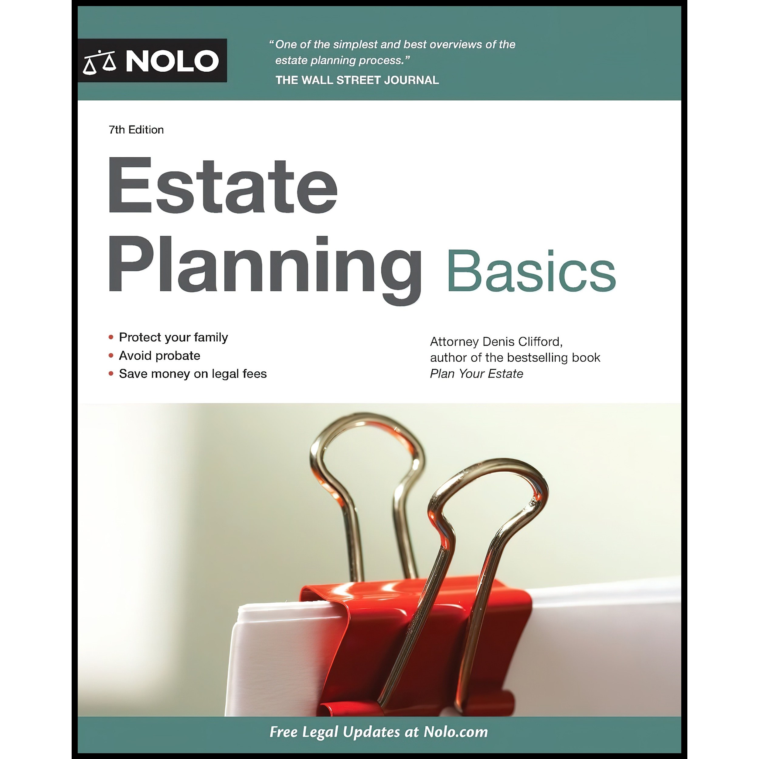 کتاب زبان اصلی Estate Planning Basics اثر Denis Clifford انتشارات NOLO