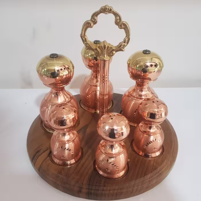 ست ادویه مسی نانو شده بدون تغییر رنگ